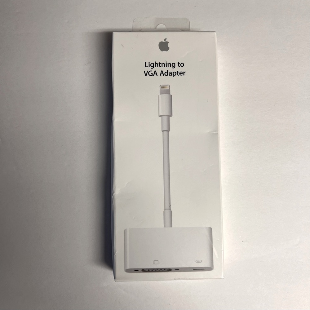 Apple Lightning to VGA Adapter White Sealed